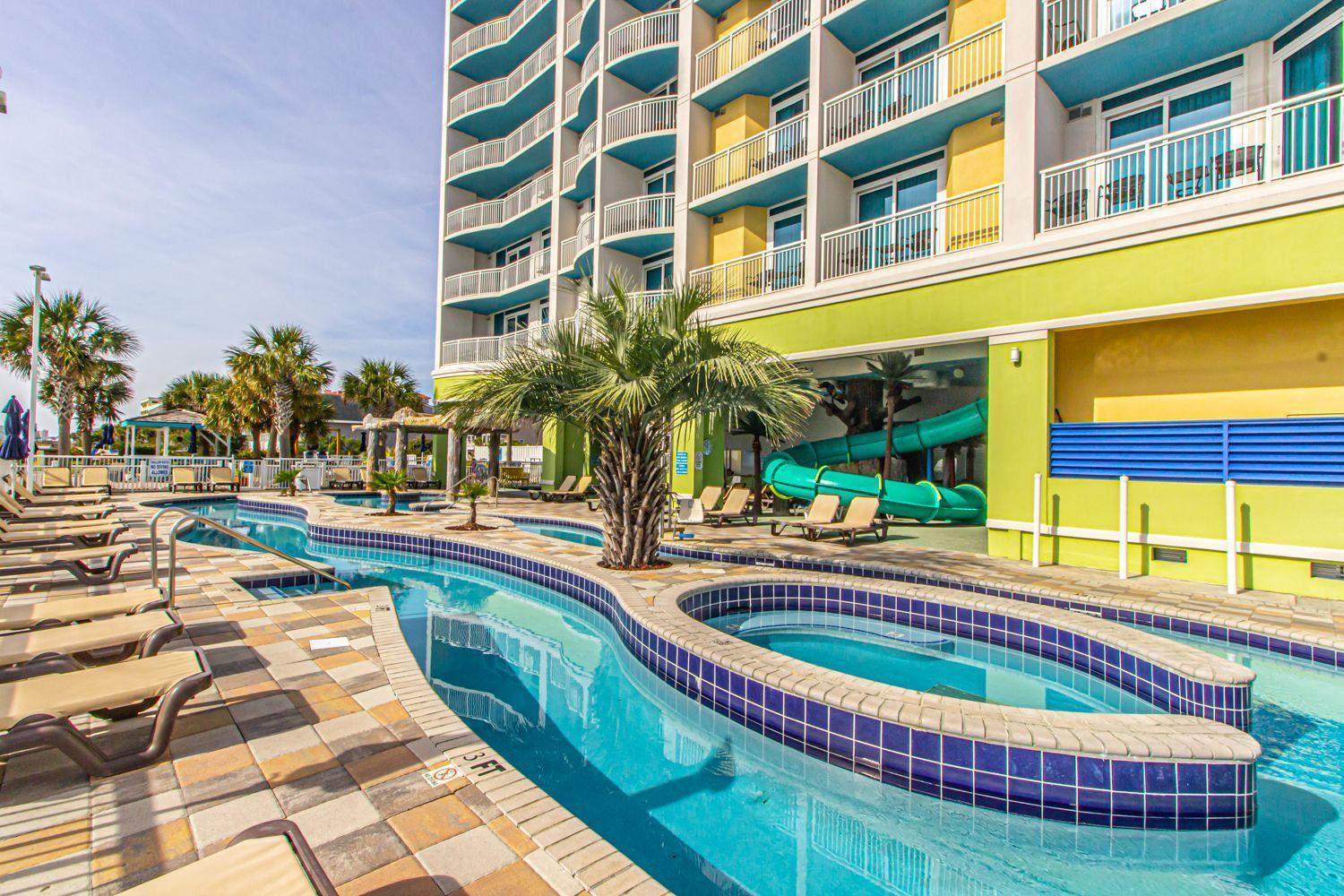 Towers On The Grove 724 Direct Oceanfront Suite Sleeps 6 Guests Myrtle Beach Room photo