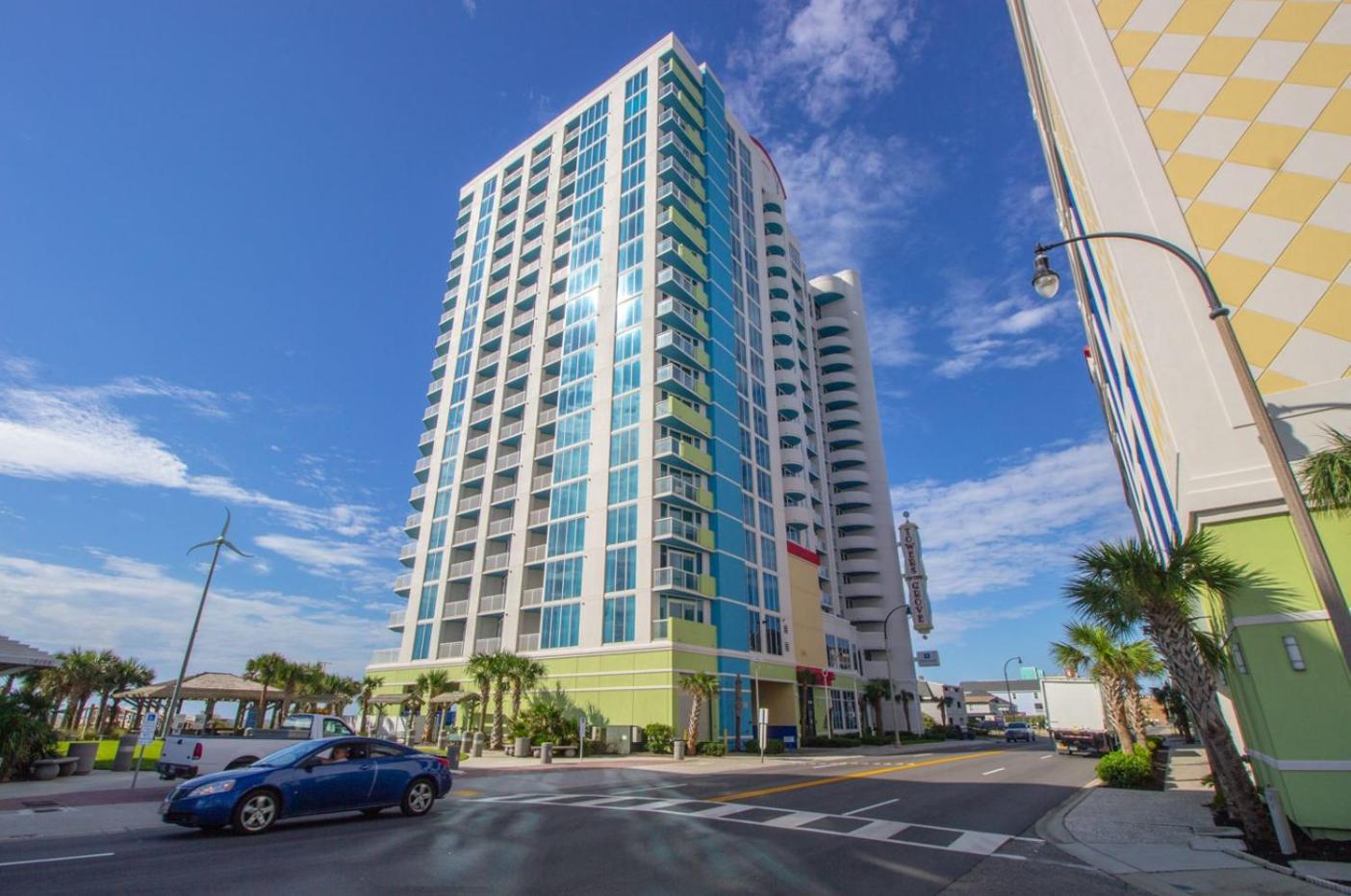 Towers On The Grove 724 Direct Oceanfront Suite Sleeps 6 Guests Myrtle Beach Exterior photo