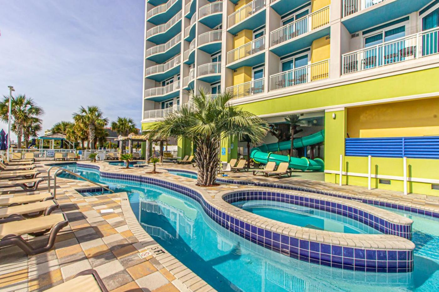Towers On The Grove 724 Direct Oceanfront Suite Sleeps 6 Guests Myrtle Beach Exterior photo